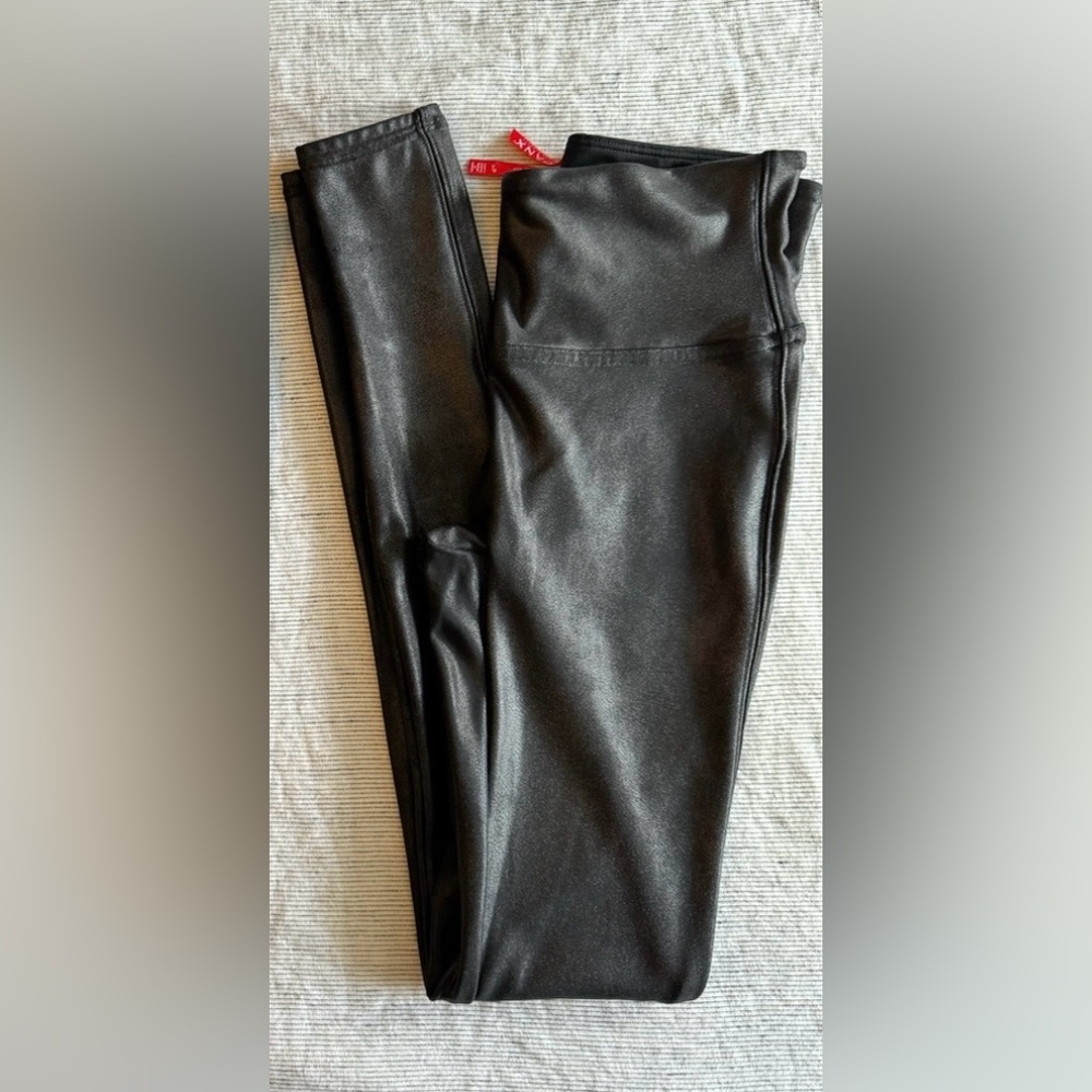 Spanx Faux Leather Leggings